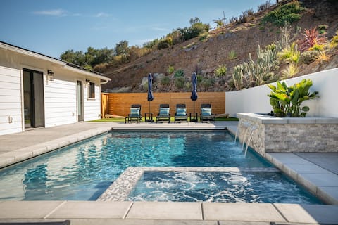 Edna Valley Oasis Pool & Grass Volleyball Court