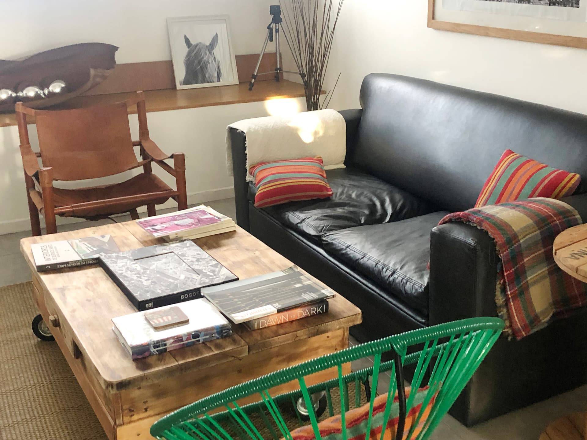 Loft de 1 dormitorio con patio en Villa Crespo