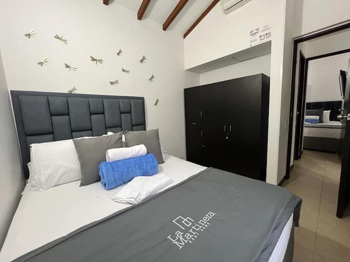 Habitación Principal con Aire Acondicionado 