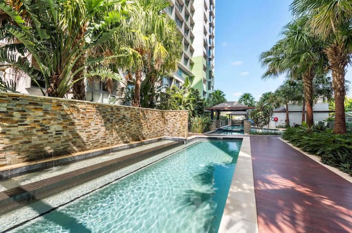 Lovely 2 Bedroom Unit With Pool,gym Workspace&more - Brisbane