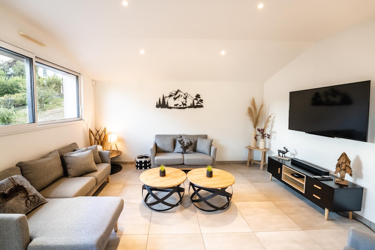 Airbnb performant: House for 8 people • Lake within walking distance • XXL garage • Terrace à Gérardmer