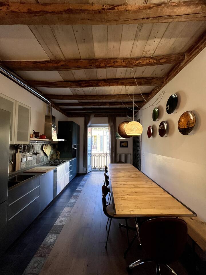 Modern apartment in Central Station Lofts for Rent in Torino