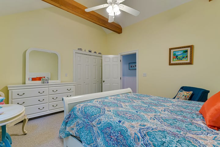 Dormitorio Jenness Beach: cama tamaño queen