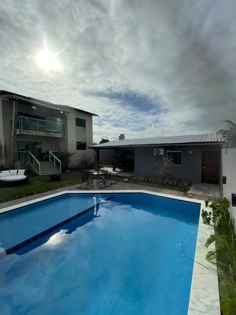 Casa Jacumã with pool and gourmet area