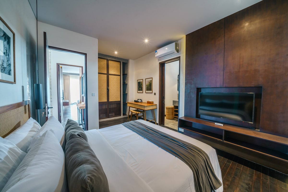 ห้องนอนสะอาดและสะดวกสบาย