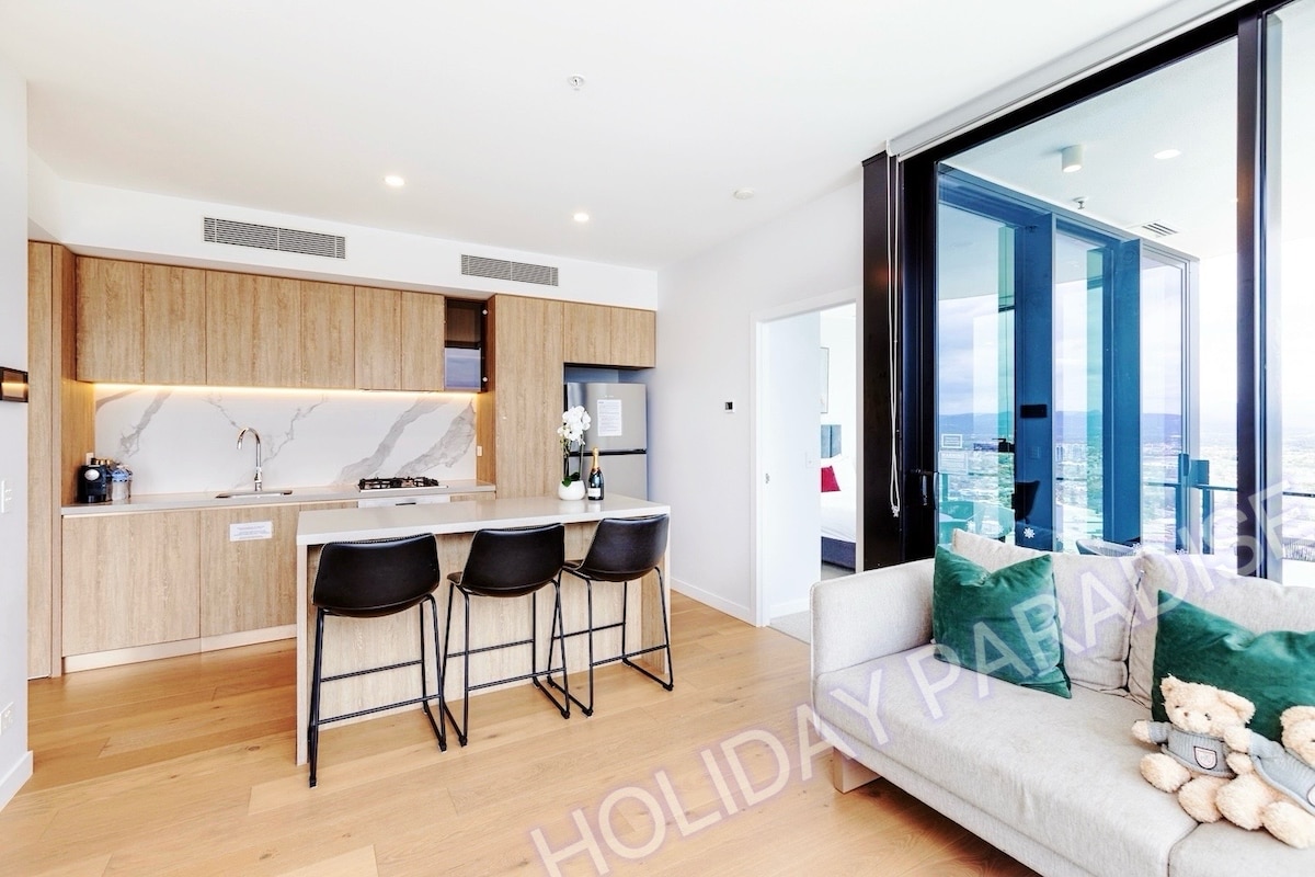 ♢Luxury S Casino ResidenceSky River 2BDR 35F WiFi Apartments for