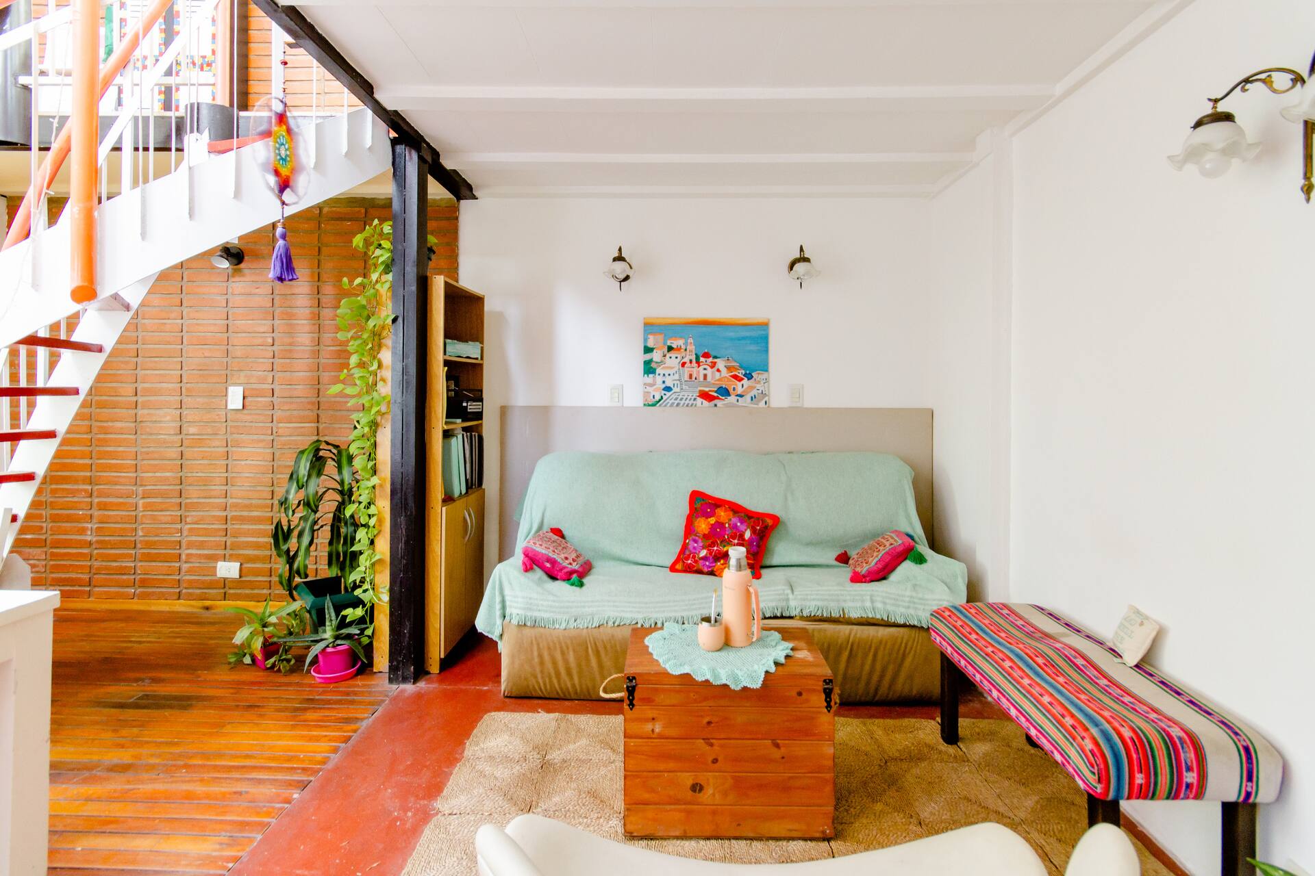 Quarto com banheiro privativo em casa compartilhada em Almagro