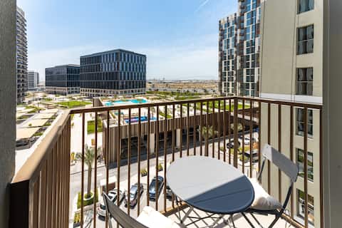 Successful Airbnb property: Lux 1BR in Dubai Hills Amazing View - Collective 2 in Hadaeq Sheikh Mohammed Bin Rashid