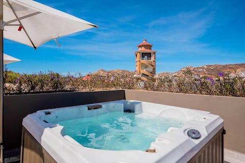 Top performing Airbnb: Cabo Marina 1 Bedroom Condo with Private Hot Tub in Los Cabos