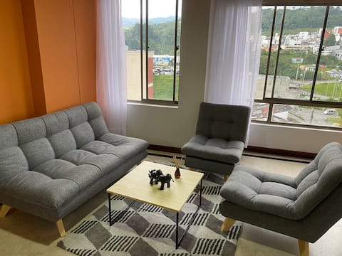 Popular Airbnb listing: Modern apartment in the best area of the city in Caldas