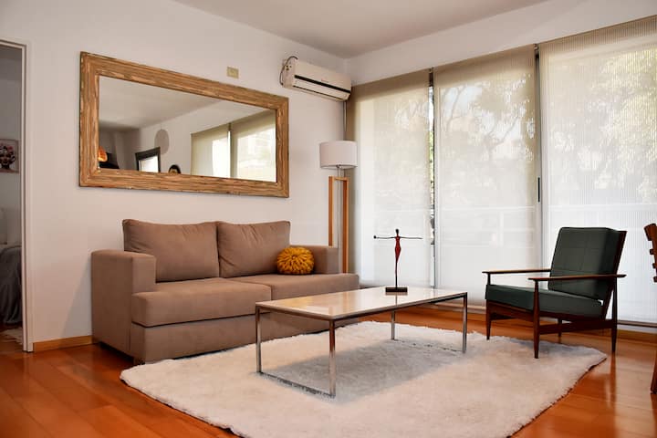 Departamento de 2 ambientes con balcón y pileta en Chacarita