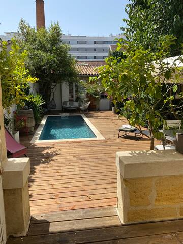 Maison de ville, centrale, climatisée avec piscine gallery image 2