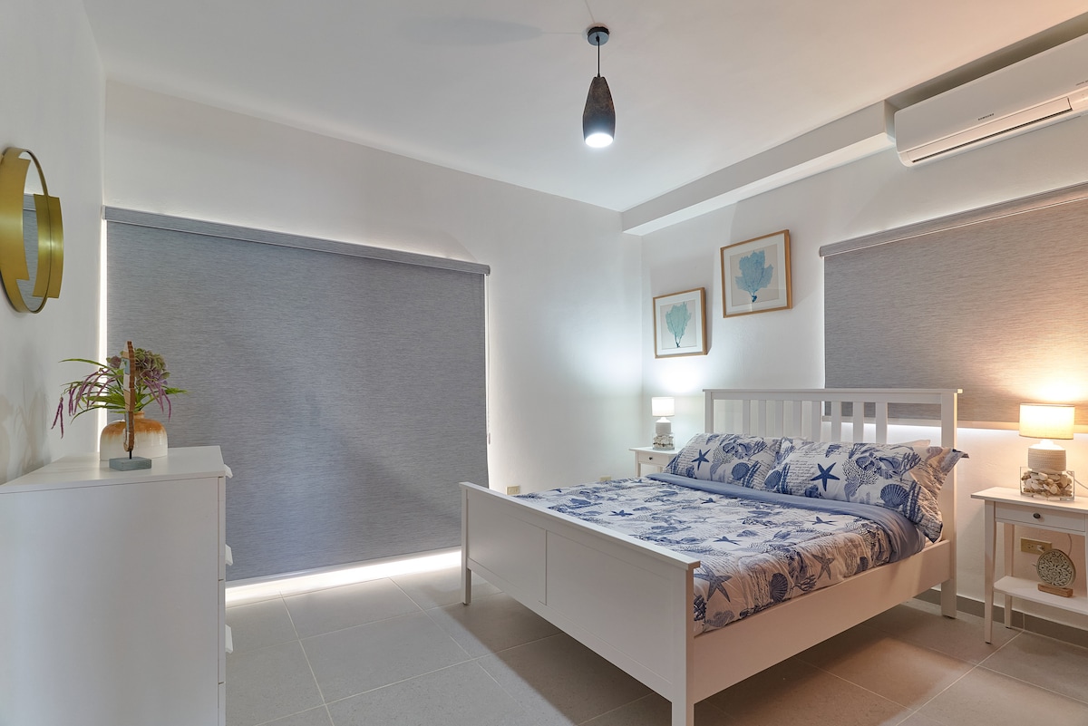 Chambre avec lit queen size