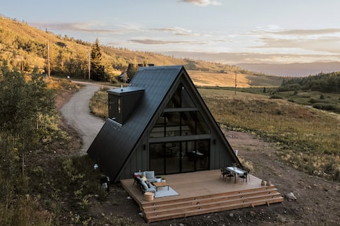 A-Frame on 6 Acres bordering National Forest