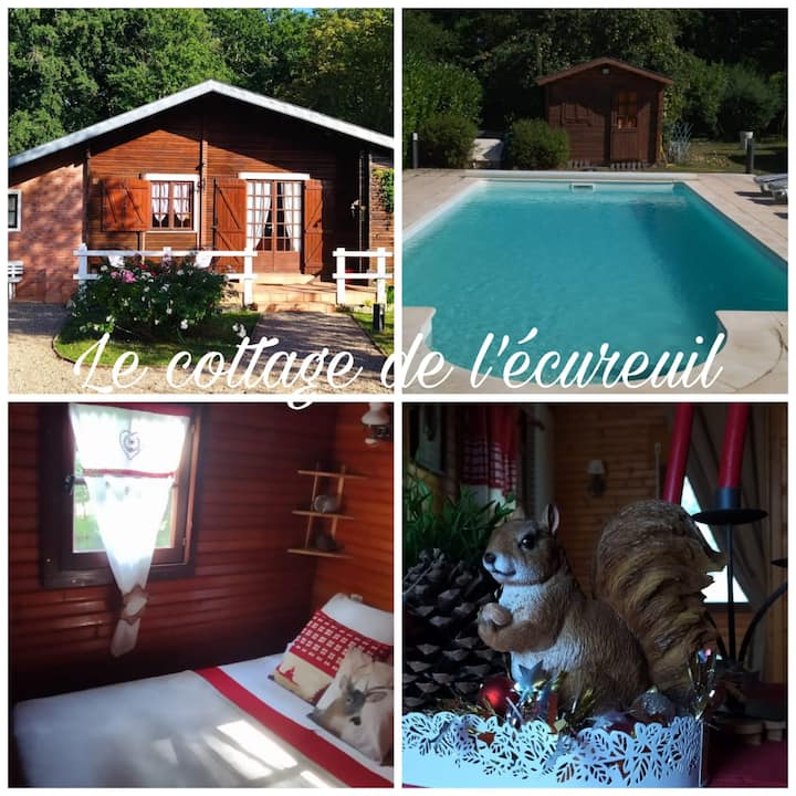 The Squirrel Cottage With Its Swimming Pool Chalets For Rent In the-squirrel-cottage-with-its-swimming-pool-chalets-for-rent-in