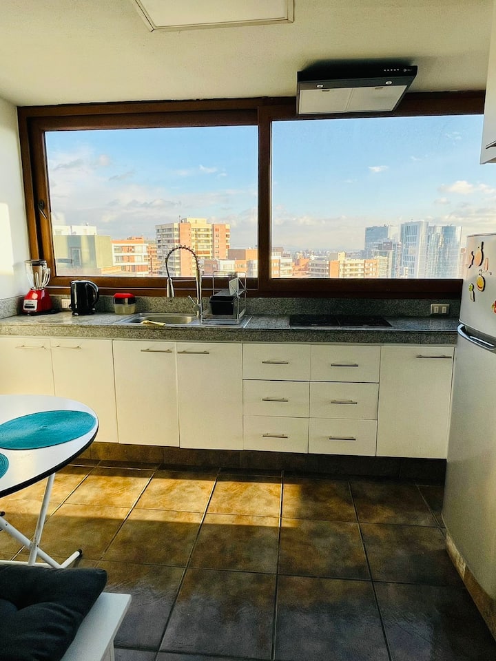 Comfortable Apartment With A Nice View - Las Condes
