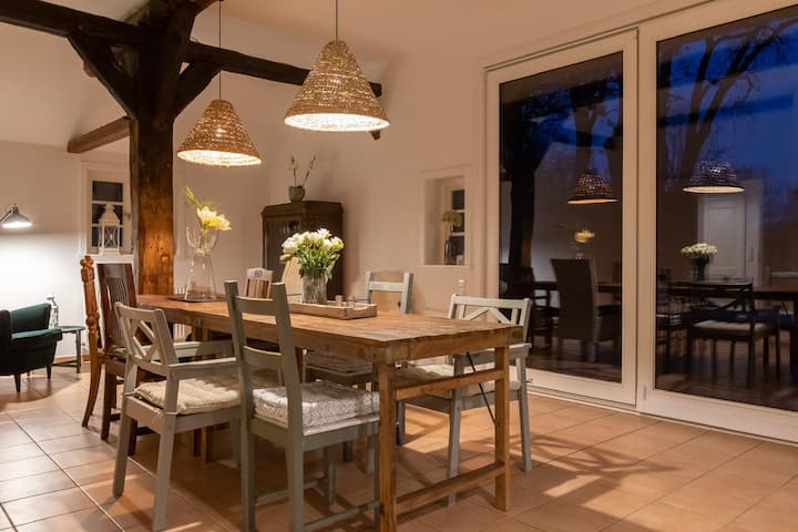 Ferien Im Reetgedecktem Häuslingshaus - Jesteburg