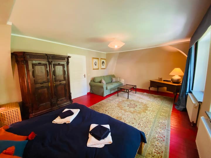 1º andar, quarto com sofá-cama