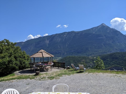 Mountain cottage: La Terrasse du Rabioux