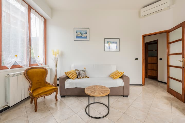 客厅舒适的沙发床