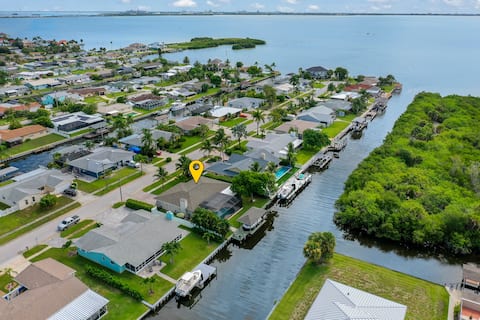 Waterfront Oasis w/ Private Heated Pool & Dock