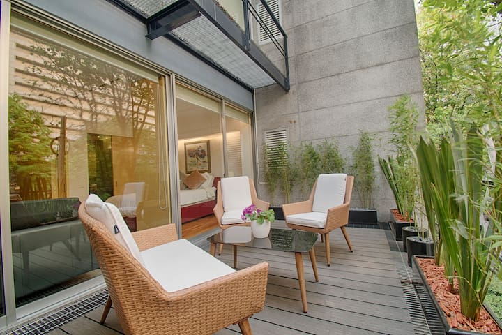 Modernas Instalaciones Terraza Privada Masaryk 123