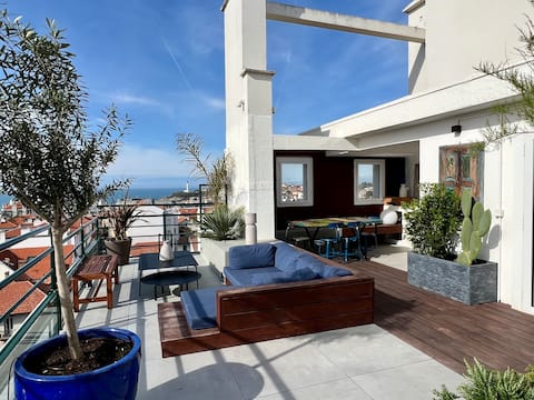Penthouse in Heart of Biarritz