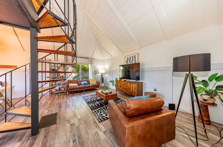 Views! Aframe Cabin In Yosemite W/ Hot Tub! - Oakhurst, CA
