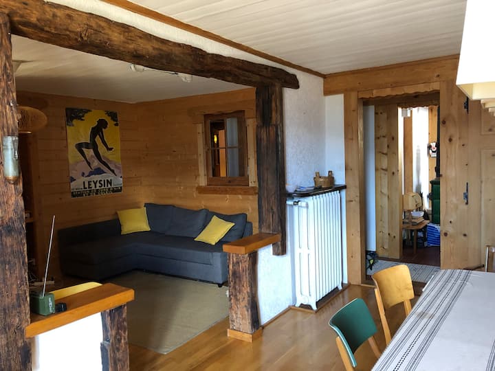 Appartement Dans Un Chalet - Leysin