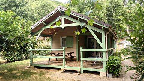 Chalet Itsasoa - covered terrace and 2 pools