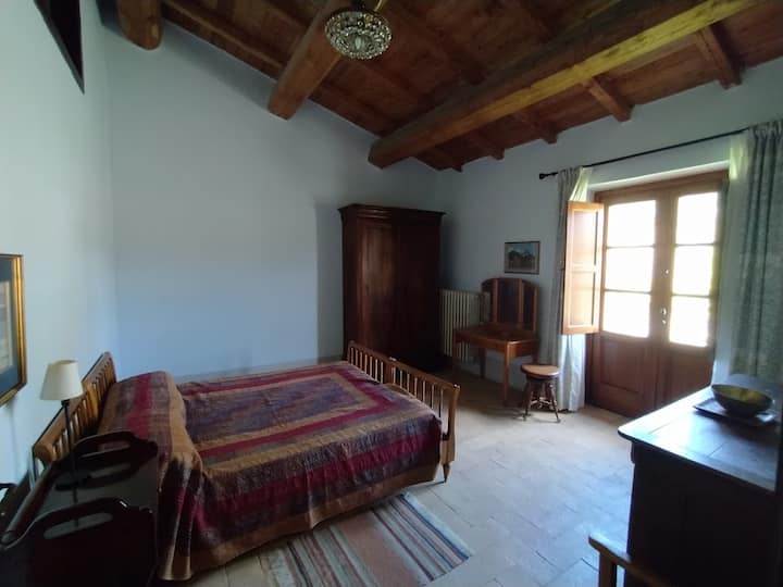 Soveværelset i stueetagen