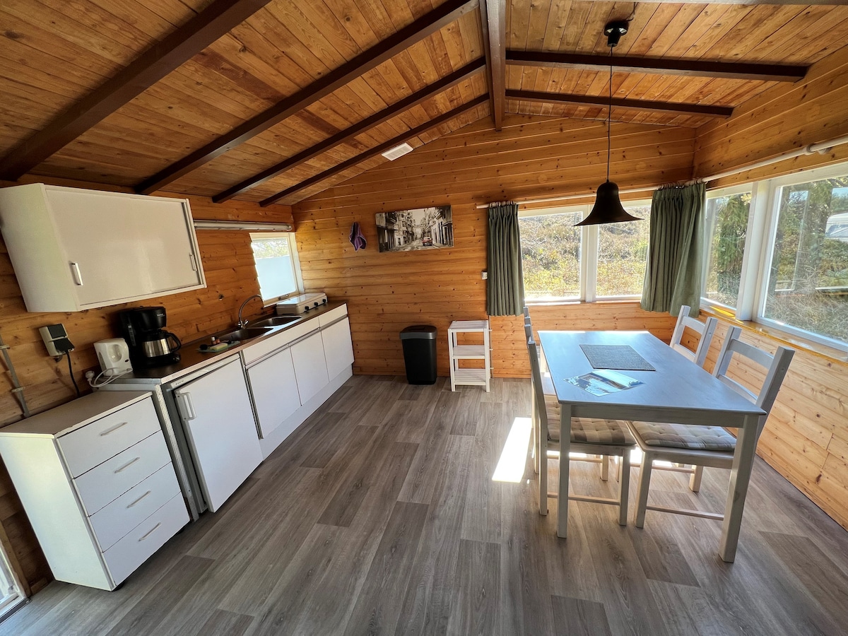 Popular Airbnb listing: ZeeHut de Strandplevier, in the midst of the dunes in Sint Maartenszee