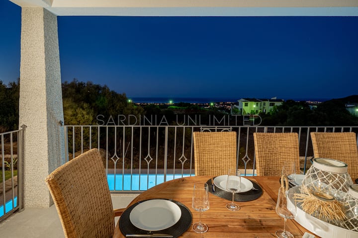 Alfresco dinners on the terrace