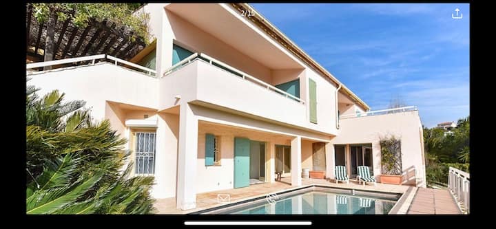Magnifique Villa Familiale Avec Piscine - Nizza