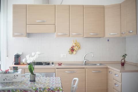 Top performing Airbnb: Quiet apartment within walking distance of the sea. in Senigallia