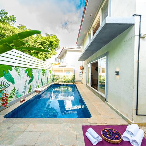 Infinity Villa | 5BHK-Private Pool-Caretaker-View