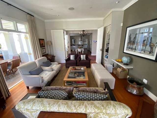 A sun-filled home, Rondebosch, with solar & pool