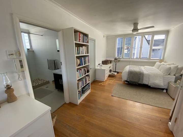 Habitación principal desde la sala de estar