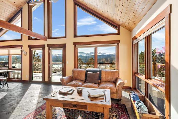 Chic 5bedroom 4.5bath Secluded Mountain Cabin - Colorado