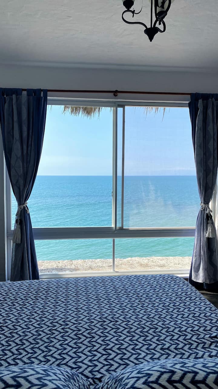 غرفة النوم الرئيسية.
أين تشعر أنك تبحر ؟