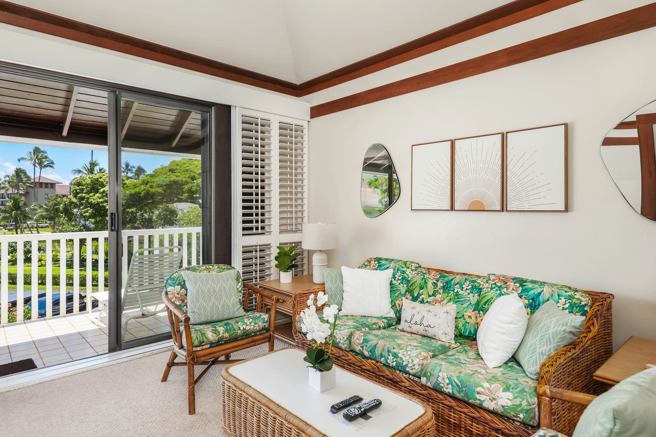 1-Bdrm Top Floor Condo in Koloa, AC, Pool, Gym - Main photo