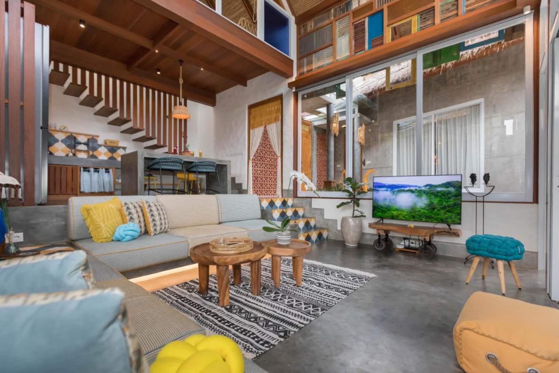Teakwood Modern Sanctuary 3 Bedroom Private Villa in Canggu 3