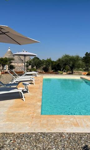 Trullo Antico con piscina indipendente Finisterrae