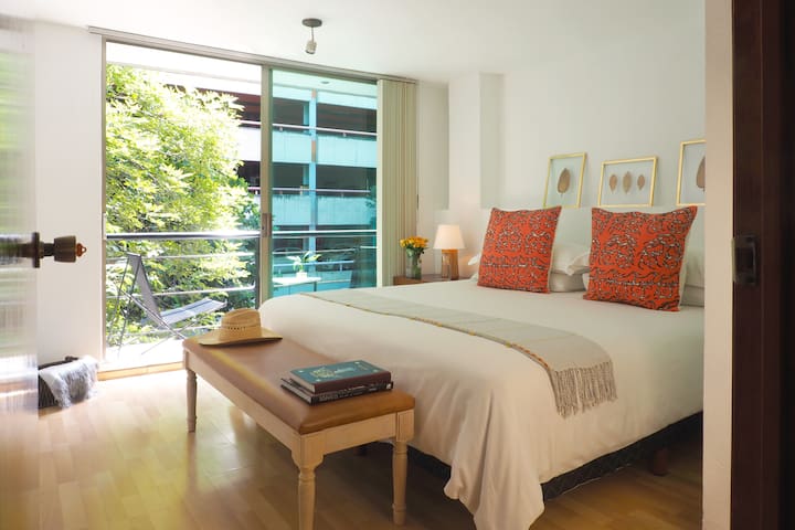 3-Bedroom w/ Balcony | Terrace & Gym | Reforma