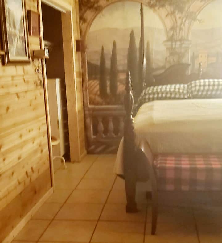 ¡Habitación King con un estilo francés campestre!