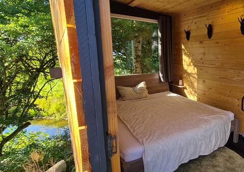 idyllic tiny cottage on the biotope!
