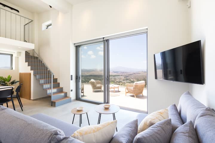Eforasis Villa Ii, With Heated Spa Whirlpool - Creta