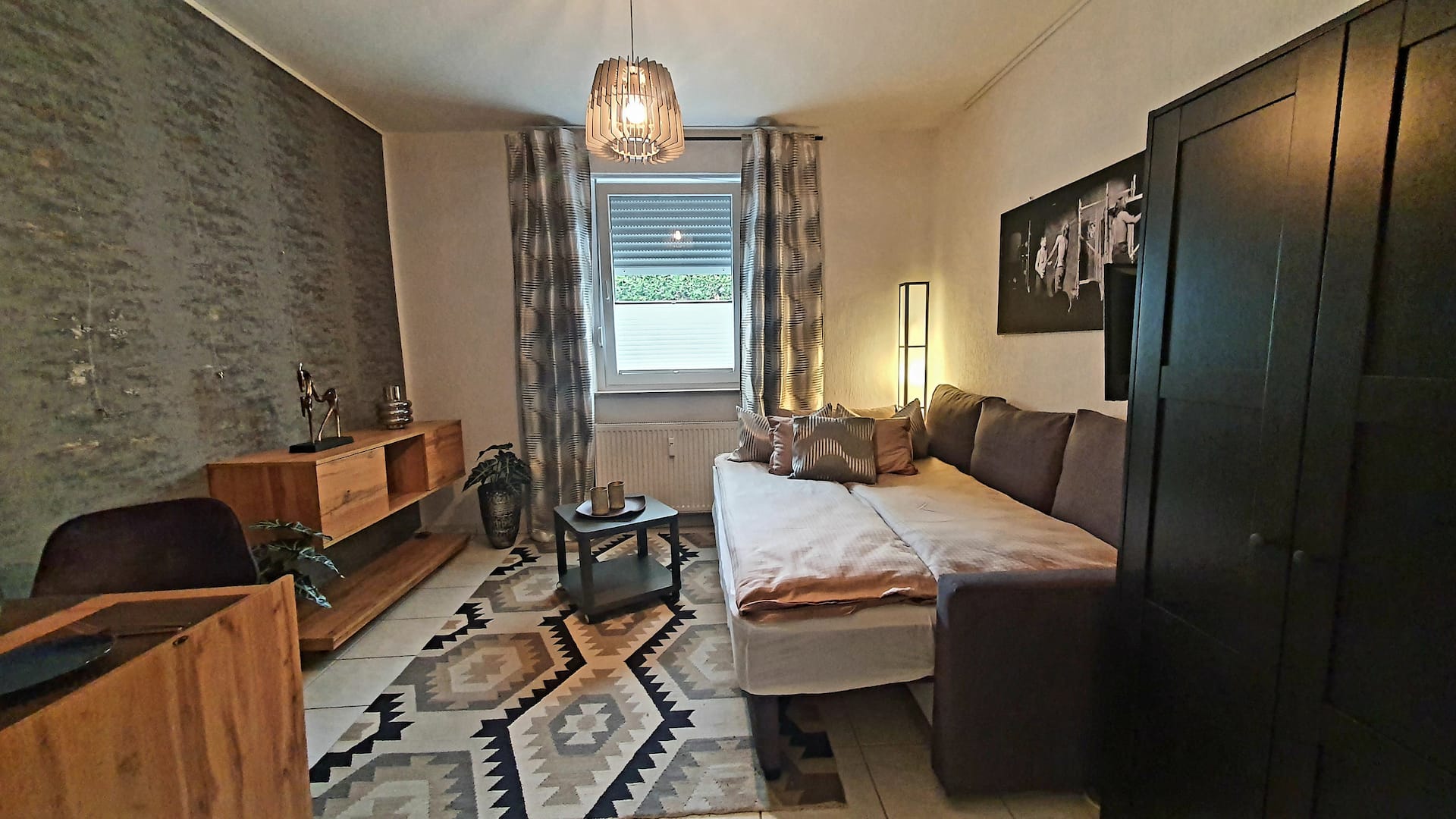 Small apartment centrally located in Buer with parking space