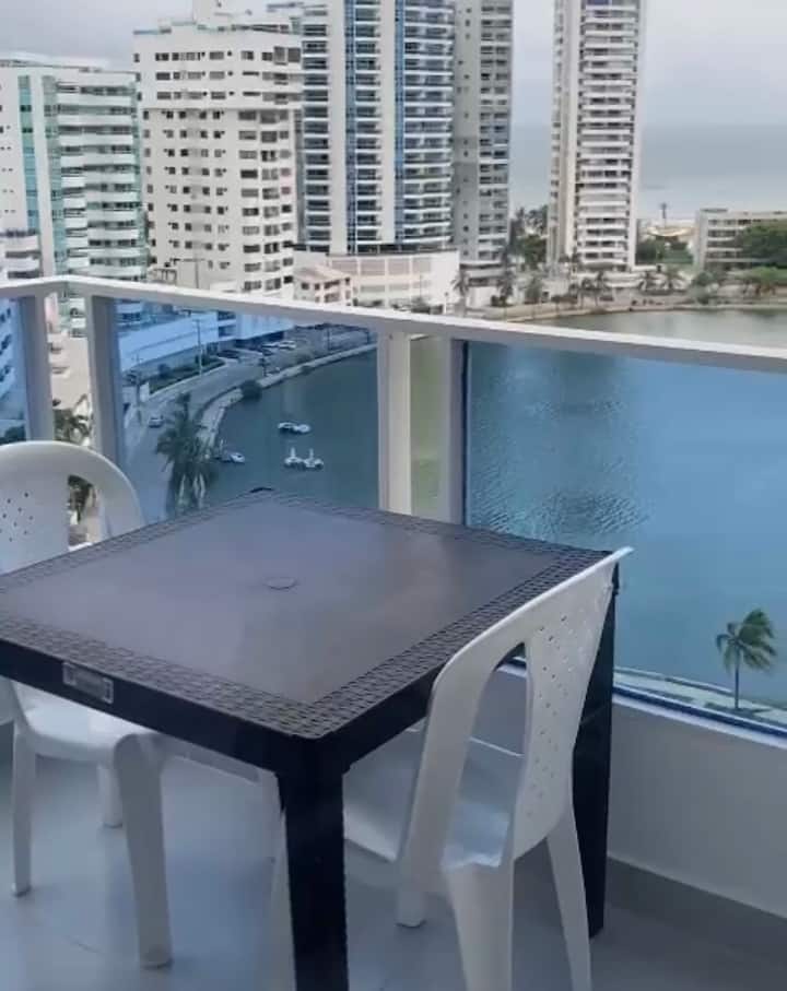 The balcony of the lagoon Vacation homes for Rent in Cartagena de