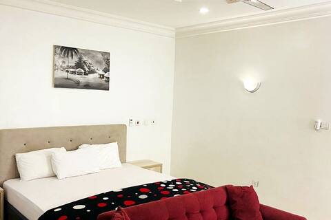 Abuja Posh Penthouse -Wi-Fi, Gym, Jacuzzi, Secure